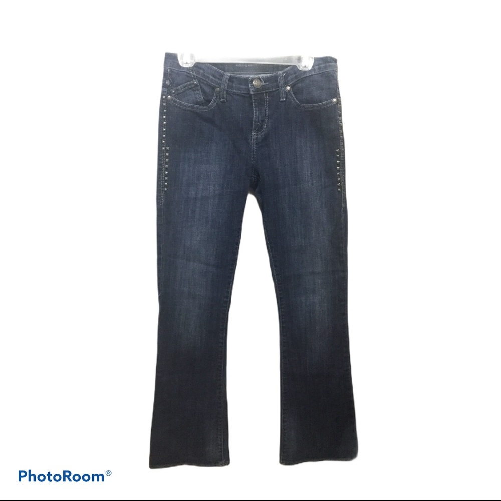 Rock & Republic Kasandra studded boot cut jeans